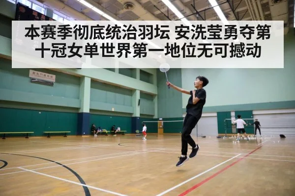 badminton court action